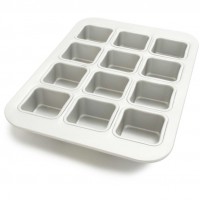 Fat Daddio's 12-Cup Square Muffin Pan