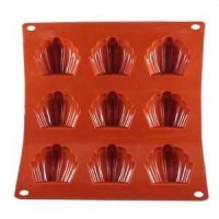 Fat Daddio's Madeleine 1 ounce Silicone Molds
